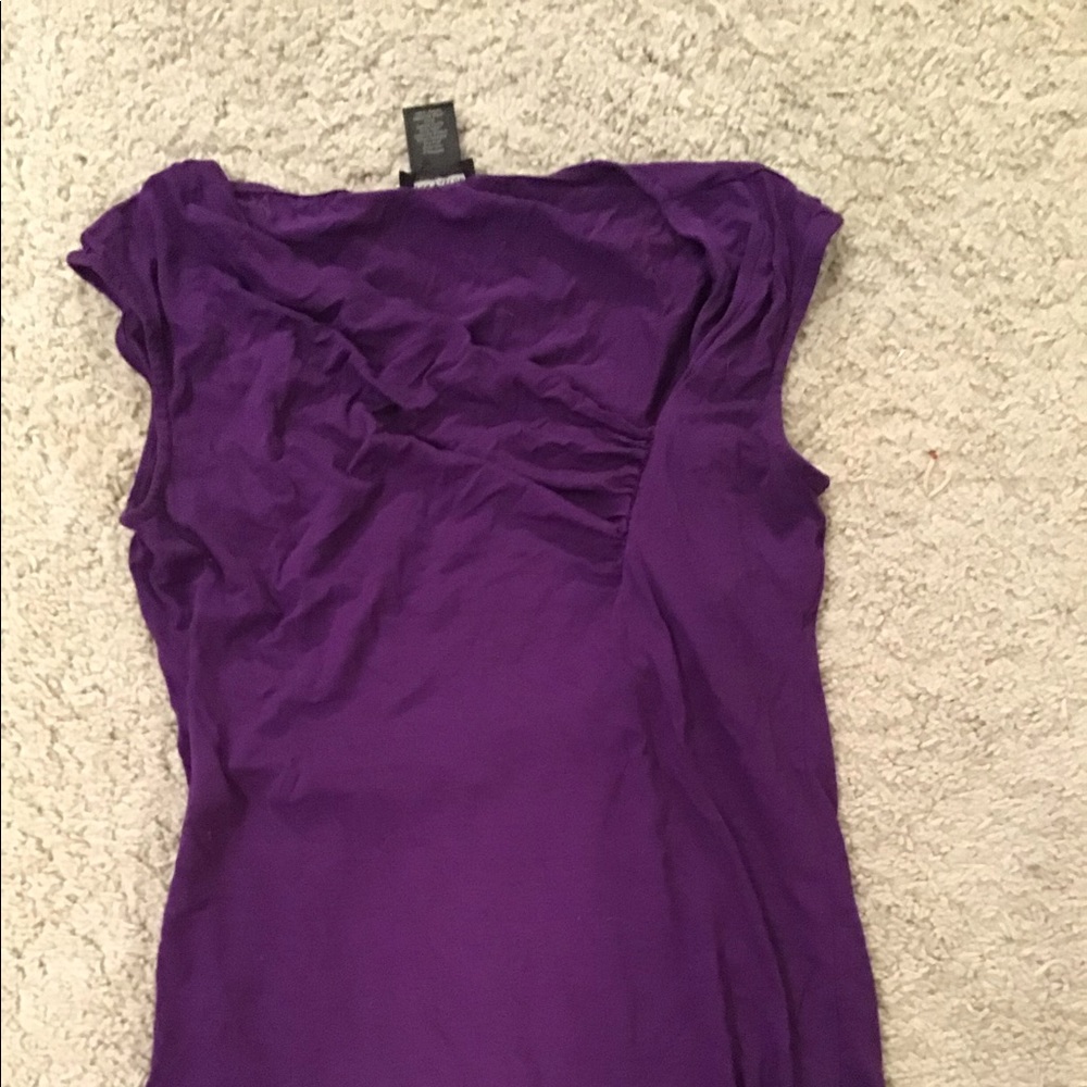 Purple tank